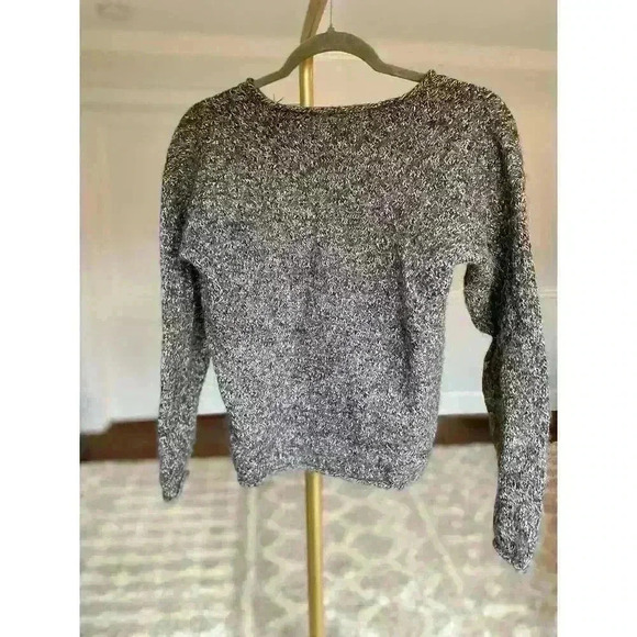 Handmade Wool Mohair Blend Sweater Granola Girl VTG Cozycore Cottagecore Folk - Picture 2 of 6